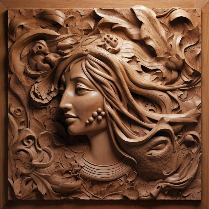 نموذج ثلاثي الأبعاد لآلة CNC 3D Art 